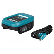 Makita 1916D9-8 Chargeur DC18SJ avec câble USB-PD