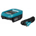 Makita 1916D9-8 Chargeur DC18SJ avec câble USB-PD