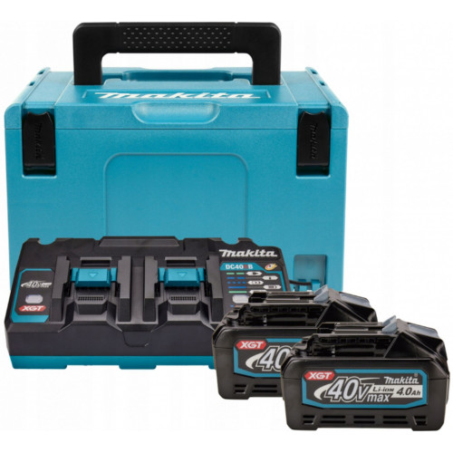 Makita 191U00-8 Set Li-ion XGT 40V 2xBL4040+1xDC40RB+Makpac