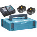 Makita 197624-2 Starter Pack 18V 2x5,0Ah + DC18RC + Makpac