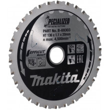 Makita B-69303 Lame de Scie Circulaire Carbure Métal O136mm=new B-60303