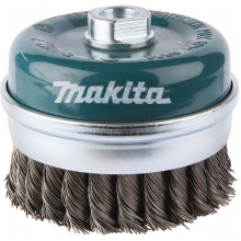 Makita D-29290 Brosse boisseau a fils acier torsadés 100mm