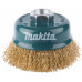 Makita D-39768 Brosse boisseau a fils acier laitonés et ondulés