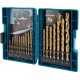 Makita D-67527 Coffret de forets pour le perçage dans le métal 19 pieces