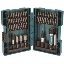 Makita D-73461 Jeu d'embouts + fraise 47 pieces