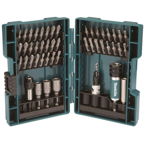 Makita D-73461 Jeu d'embouts + fraise 47 pieces Makita D-73461 Jeu d'embouts + fraise 47 pieces