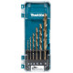 Makita D-75758 Coffret d'embouts cylindriques HSS-CO 2,3,4,5,6,8mm