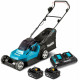 Makita DLM432PT2 Tondeuse 430 mm Li-ion LXT 2x5,0Ah 18V