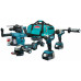 Makita DLX4155TX1 Combiset DGA504 + DDF486 + DTD153 + DHR243 + (18V/2x5,0Ah) Sac