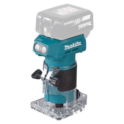 Makita DRT52Z Akku-Kantenfräse Li-ion LXT 18V, sans batterie