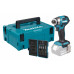 Makita DTD173ZJX2 Visseuse a chocs 1/4" Li-Ion LXT 18V, accessoires, sans batterie