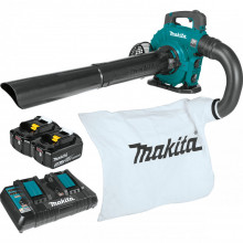 Makita DUB363PT2V Aspirateur Souffleur Li-ion LXT 2x5,0Ah 18V