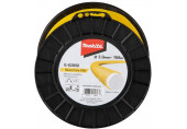 Makita E-02858 Fil nylon Pro 3,0 mm, 168 m, jaune, rond