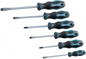 Makita E-10512 Jeu de 6 tournevis SL & PZ