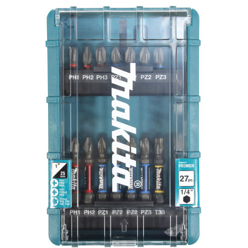 Makita E-26820 Coffrets 27 accessoires IMPACT PREMIER – mécanique Makita E-26820 Coffrets 27 accessoires IMPACT PREMIER – mécanique