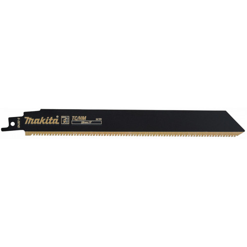 Makita E-29745 Lame de scie sabre TC/HM 288 × 1,0 mm, 10 TPI pour travaux de sauvetage Makita E-29745 Lame de scie sabre TC/HM 288 × 1,0 mm, 10 TPI pour travaux de sauvetage