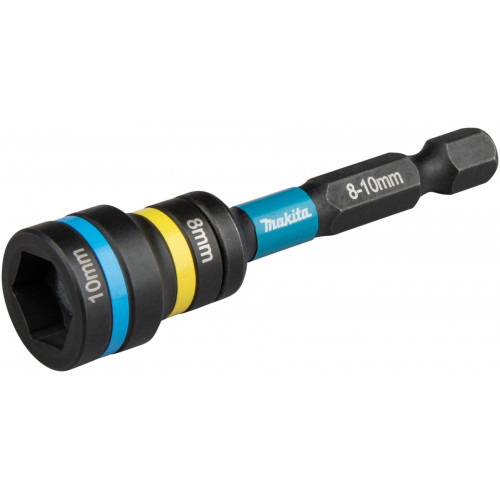 Makita E-29789 Douille 2 en 1 Impact Black 8/10 mm, 65 mm, 1/4" Makita E-29789 Douille 2 en 1 Impact Black 8/10 mm, 65 mm, 1/4"