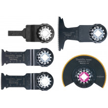 Makita E-29854 Set d'accessoires pour outil multifonction Starlock, 5 pieces