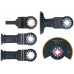 Makita E-29854 Set d'accessoires pour outil multifonction Starlock, 5 pieces