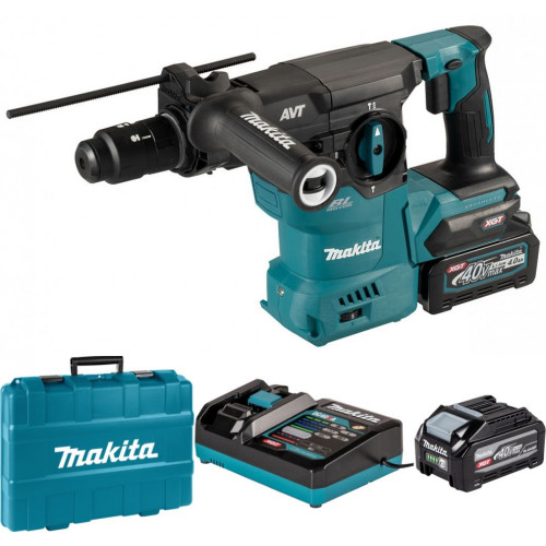 Makita HR009GU202 Perforateur-burineur SDS-Plus AWS XGT (2x4,0Ah/40V), coffret Makita HR009GU202 Perforateur-burineur SDS-Plus AWS XGT (2x4,0Ah/40V), coffret