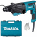 Makita HR2670X3 Perfo-burineur SDS-Plus (800W/3,0J) +Mallette de transport