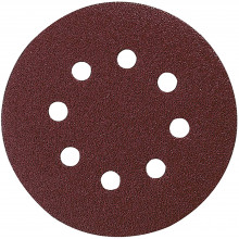 MAKITA P-43658 Disques abrasifs 125 mm, grain P100, 8 trous, 50 pieces