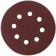 Makita P-43670 Disques abrasifs 125 mm, grain P180, 8 trous, 50 pieces