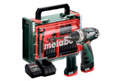 Metabo PowerMaxx BS Basic Perceuse-visseuse sans fil ( 12V, 2x 2 Ah) 600080710