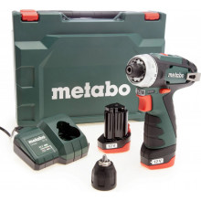Metabo PowerMaxx BS Basic Perceuse-visseuse sans fil (12V/2x2,0Ah) 600984500