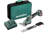 Metabo PowerMaxx SGS 12 Q Cisailles a gazon/ sculpte-haies (12V/1x2,0Ah) 601608500
