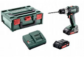 Metabo BS 18 L Perceuse-visseuse sans fil (18 V/2 x 2,0 Ah) MetaBox 145 - 602321500