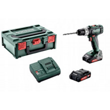 Metabo BS 18 L Perceuse-visseuse sans fil (18 V/2 x 2,0 Ah) MetaBox 145 - 602321500