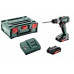 Metabo BS 18 L Perceuse-visseuse sans fil (18 V/2 x 2,0 Ah) MetaBox 145 - 602321500