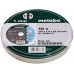 Metabo Jeu de 10 meules de tronçonnage SP 125x1,0x22,23 Inox, TF 41 616359000