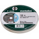 Metabo Jeu de 10 meules de tronçonnage SP 125x1,0x22,23 Inox, TF 41 616359000