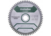 Metabo "Multi Cut Classic" HW/CT Lame de scie circulaire 216x30, 60 PZ/LZ 5° 628066000