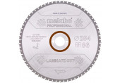 Metabo Lame de scie « laminate cut - professional », 254x30 Z66 FZ/TZ 0° 628446000
