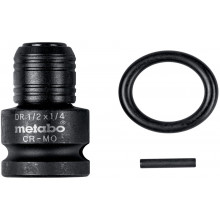 Metabo Adaptateurs de frappe 1/2" a 1/4" E6,3, 3 pieces 628837000