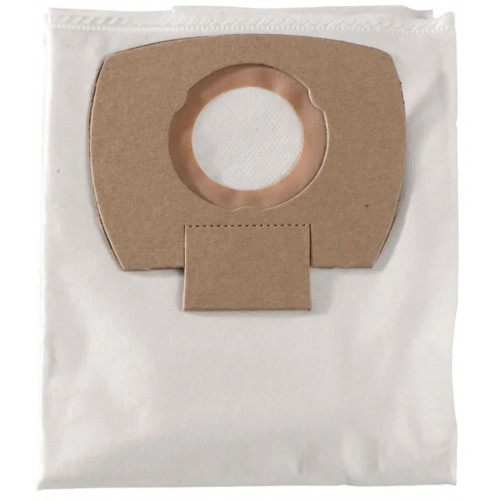 Metabo 5 sacs filtrants en non-tissé - 25/30 l, ASA 25/30 L PC/ Inox 630296000