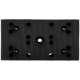 Metabo Plateau de ponçage avec Velcro, 80 x 133 mm, PowerMaxx SRA 12 BL 635204000