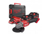 Milwaukee M18 FHSAG125XB-552X Meuleuse d'Angle 125 mm 2x5.5 Ah, HD Box 4933471079