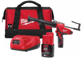Milwaukee M12 PCG 310C-201B Pistolet a calfeutrer compact (310ml/12V/1x2,0Ah) 4933441655