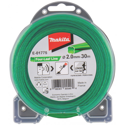 Makita E-01775 Fil nylon hélicoidal pour débroussailleuse a batterie