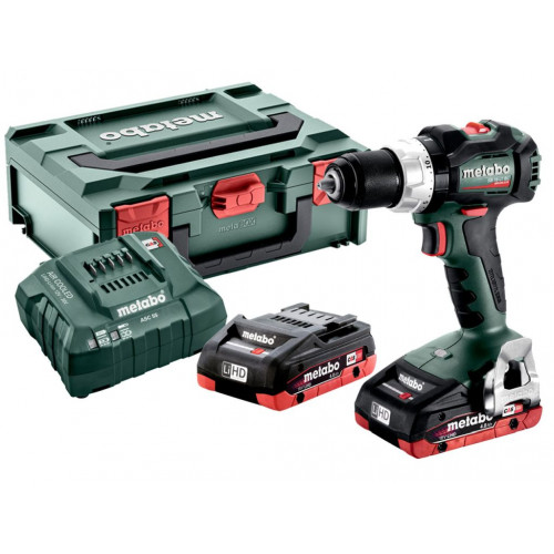 Metabo SB 18 LT BL Perceuse a percussion sans fil (18V/2x4,0Ah/75Nm) MetaBOX 602316800