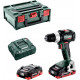 Metabo BS 18 LT BL Perceuse-visseuse sans fil (18V/2x4Ah) LIHD, MetaBOX, 602325800