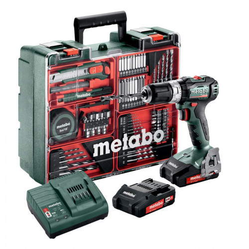 Metabo SB 18 L BL Perceuse a percussion sans fil (18V/60Nm/2x2.0Ah) 602331880