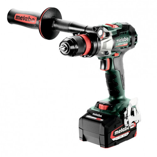 Metabo 602361650 SB 18 LTX BL Q I Perceuse a percussion sans fil 18V 2X5.2AH, MetaBOX