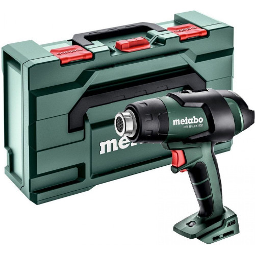 Metabo HG 18 LTX 500 Pistolet a air chaud sans fil (18V/sans batteria) +MetaBOX 610502840