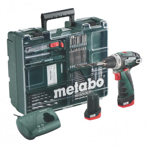 Metabo PowerMaxx BS Basic Perceuse-visseuse sans fil,(34Nm/12V/2x2,0Ah) 600080880 Metabo PowerMaxx BS Basic Perceuse-visseuse sans fil,(34Nm/12V/2x2,0Ah) 600080880