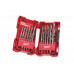 Milwaukee HSS-G Red Cobalt-Din 338 Jeu de forets a métaux (25pcs) 4932352471